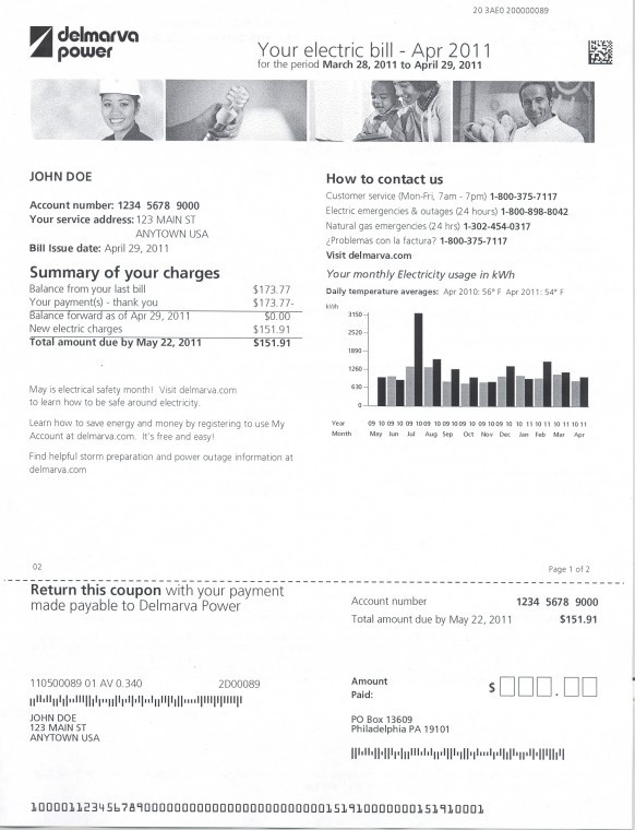 Where Can I Pay My Delmarva Power Bill Customer Service SavePaying