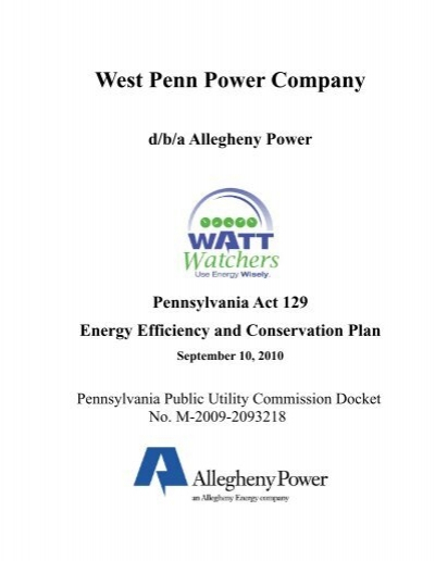 Allegheny Power Rebate Program PowerRebate