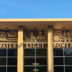 Art Deco U S A Entrance Frieze Burbank Water And Power Building