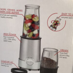 Cooks 5 In 1 Power Blender Stainless Blades Silver New EBay