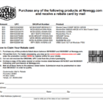 Cooler Master Rebate Form Printable Rebate Form