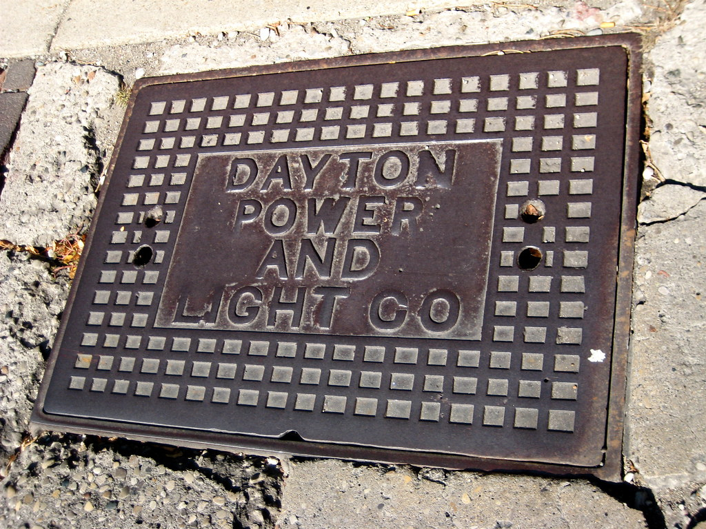 Dayton Power And Light Co Metal Grating On The Street For Flickr