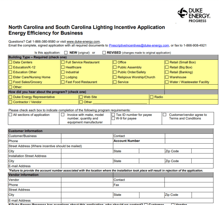 Duke Energy Printable Rebate Form Rebate2022