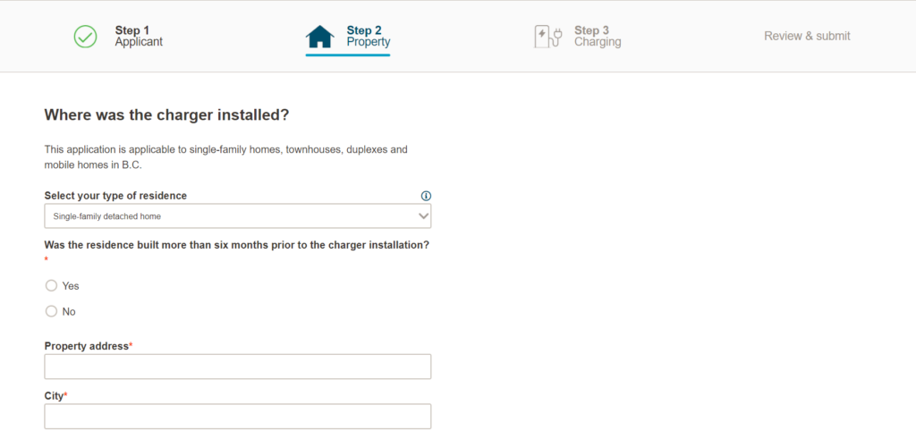 Five Step Instruction To Apply For BC Hydro s Charger Rebate