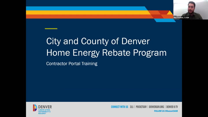 Home Energy Rebate Program Contractor Portal Training The City Of 