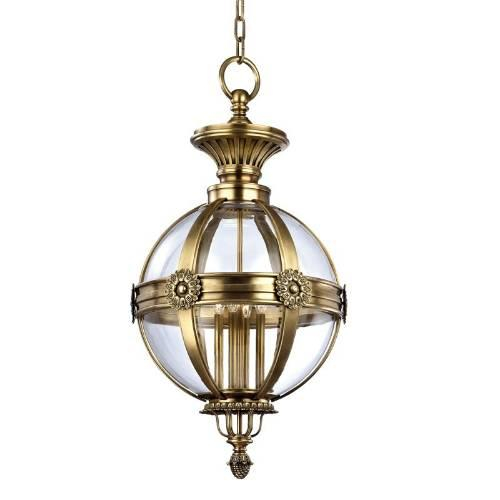 Hudson Valley Lighting Marietta 4 Light Brass Pendant