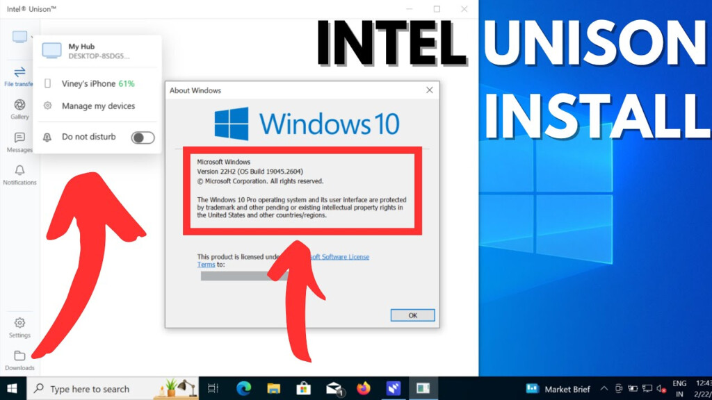 Intel Unison For Windows 10 11 Free Download In 2024 Techiecious