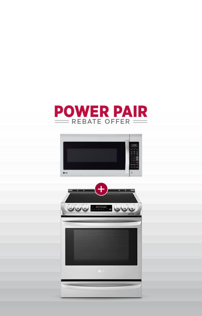 LG Power Pair Rebate Offer For Kitchen Appliance Bundles LG USA