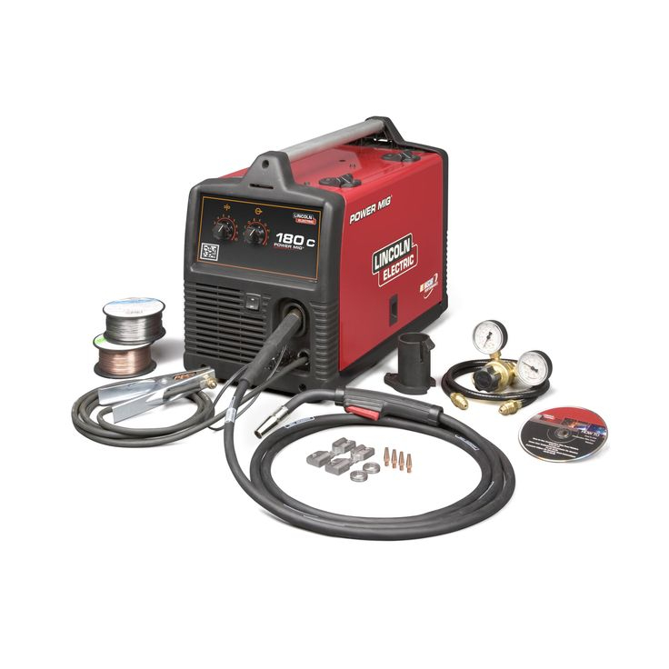 Lincoln Power MIG 180C MIG Welder 208 230V K2473 2 Welding Diy