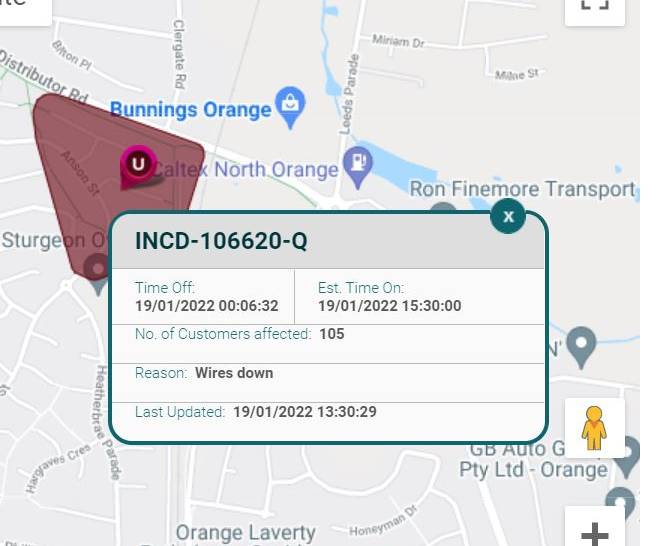 North Orange Power Outage Essential Energy Called To Repair Fallen 