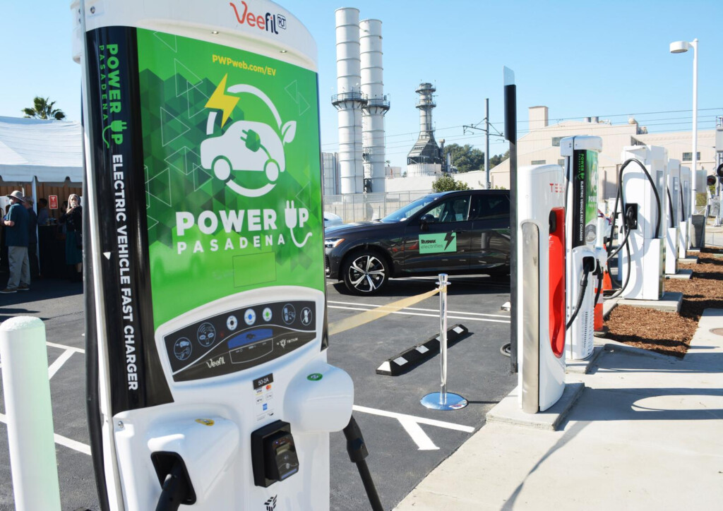 Pasadena Installs Second Public Fast Charging Station For Electric 