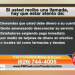 Pasadena Water Power Fraud Alert Spanish YouTube