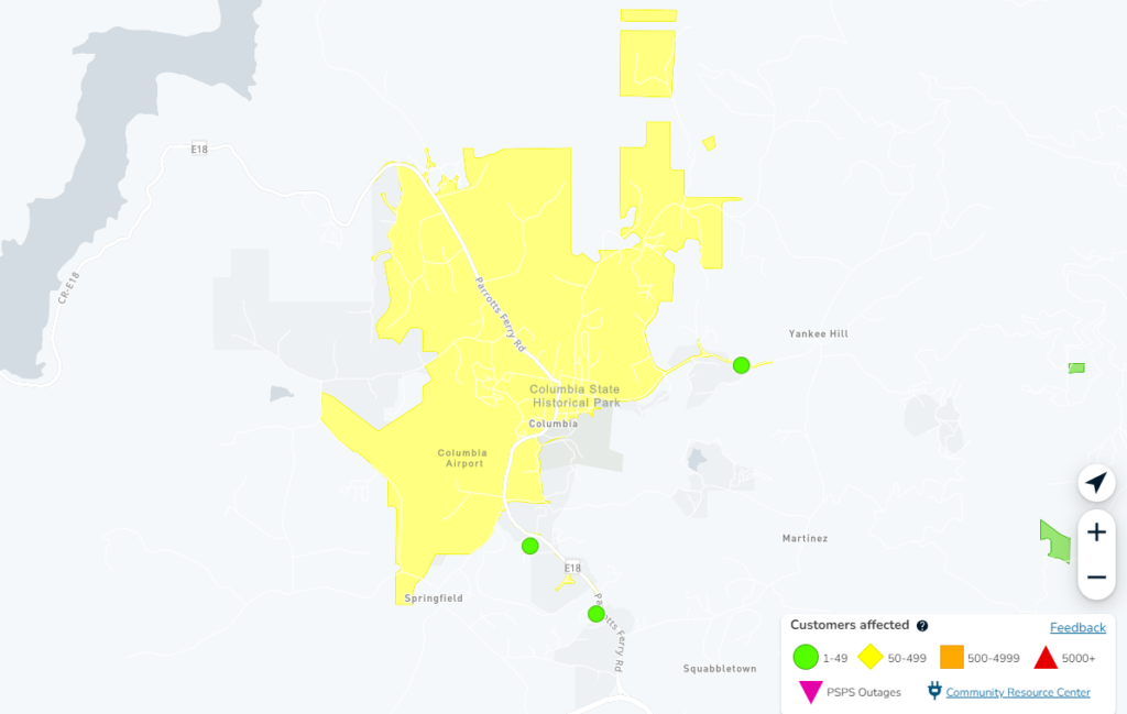 Power Outage In Columbia MyMotherLode