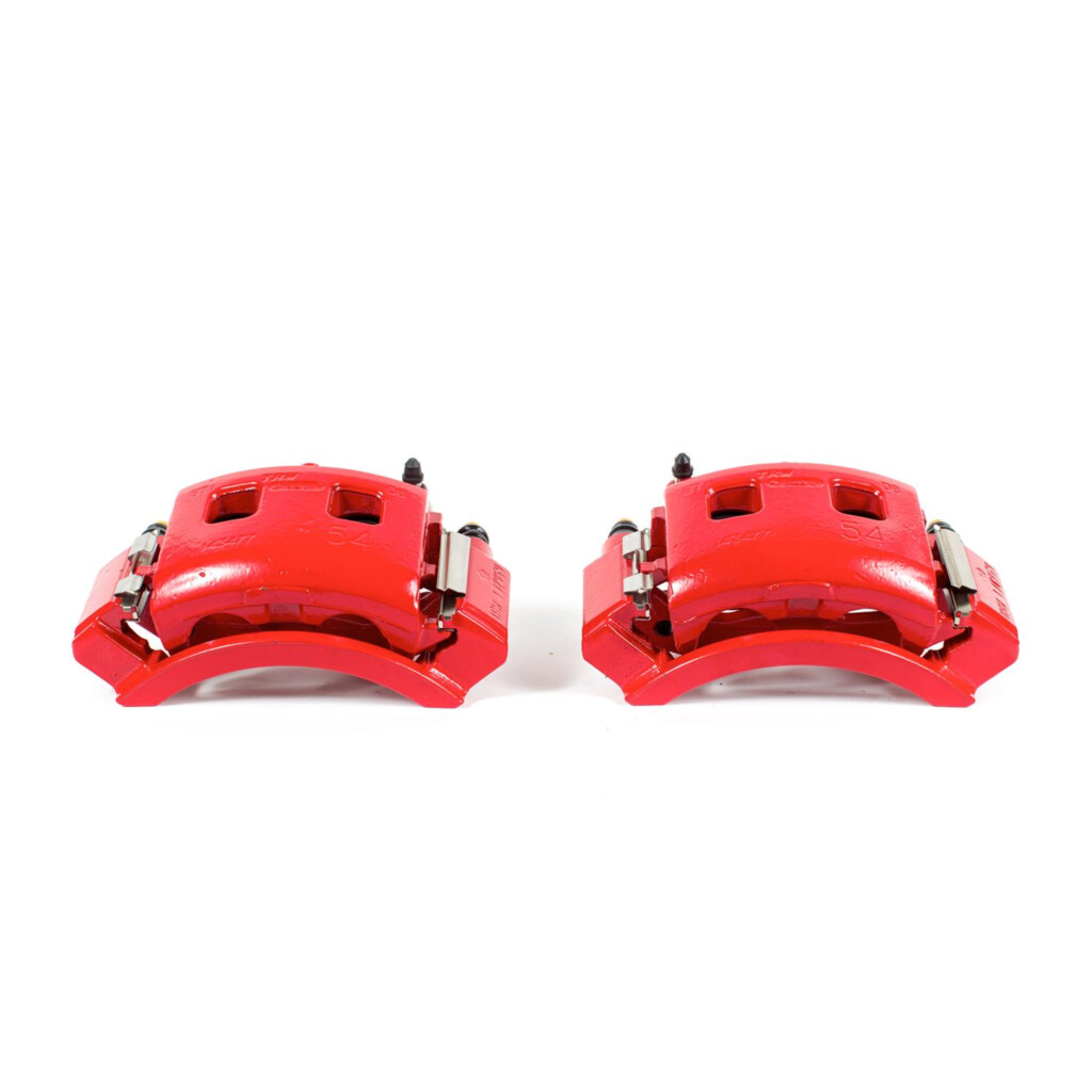 Power Stop S4762 Power Stop Red Powdercoated Performance Calipers 