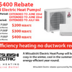 Rebates On Mitsubishi Air Conditioning Ductless Duct Free Mini Split