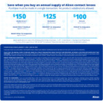 Save Up To 150 On Your Alcon Contact Lens Purchase