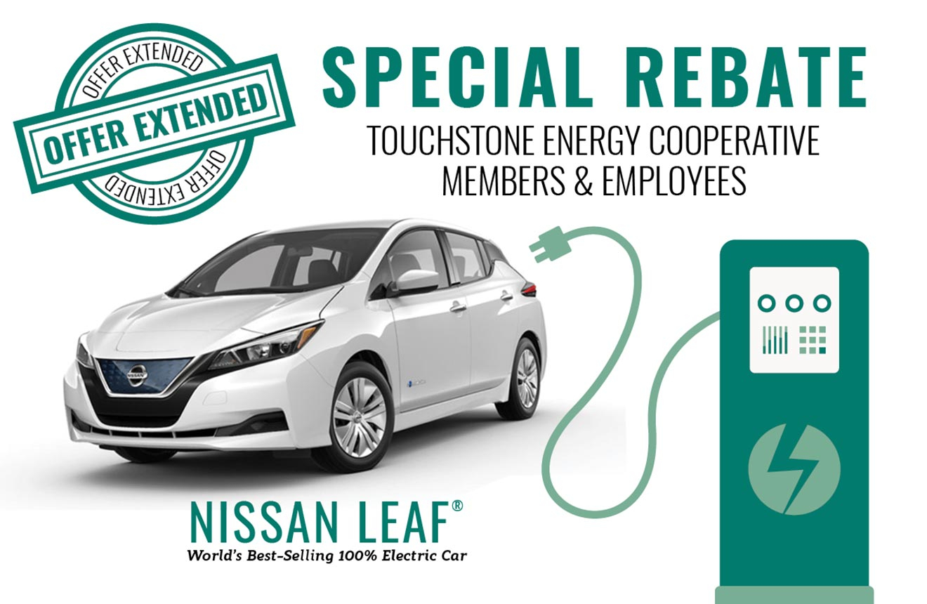 Special Member Rebate A NEW Nissan Leaf United Power