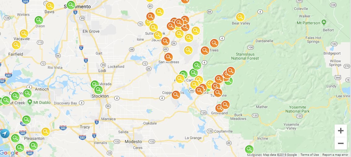 Update PG E Power Outages Remain Spread Across Region MyMotherLode