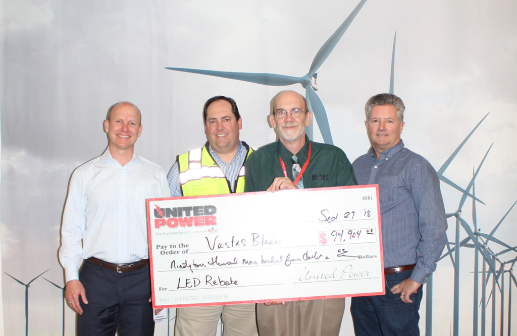 Vestas Benefits From LED Rebate United Power