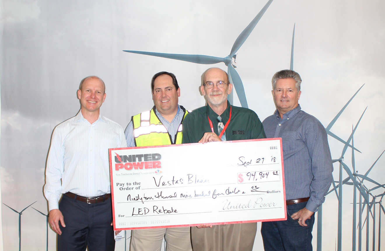 Vestas Benefits From LED Rebate United Power